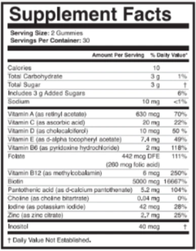 Gelagen Supplement Facts