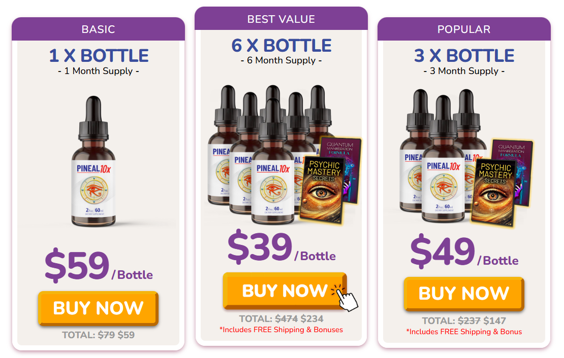 Pineal 10X Price