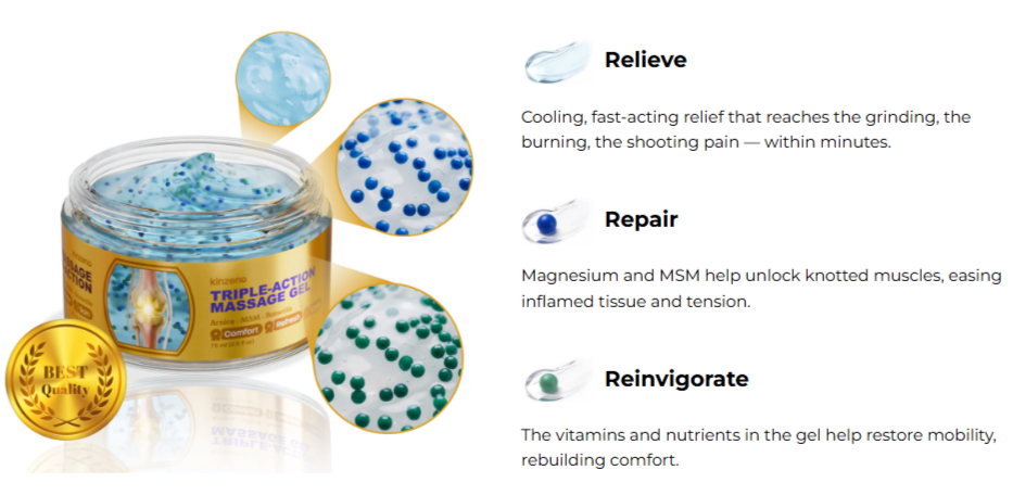 Kinzeno Massage Gel- Work